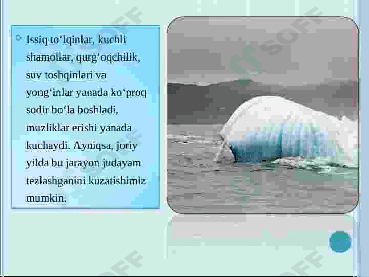 Yer yuzidagi global iqlim oʻzgarishi 4