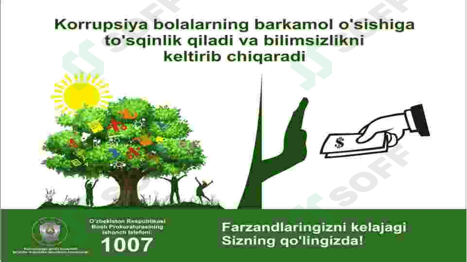Korrupsiyaga qarshi birga kurashamiz. 4