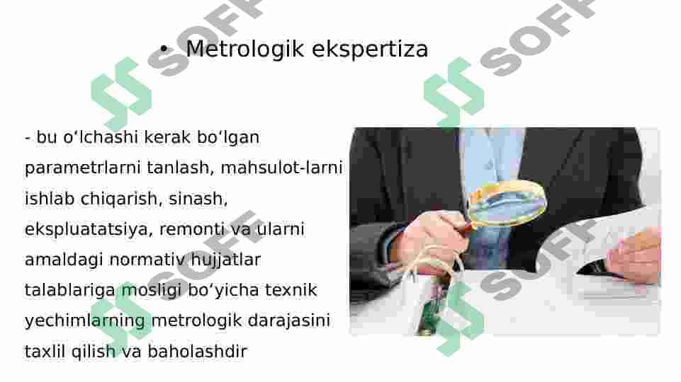 Me’yoriy hujjatlar ekspertizasini o’rganish 4