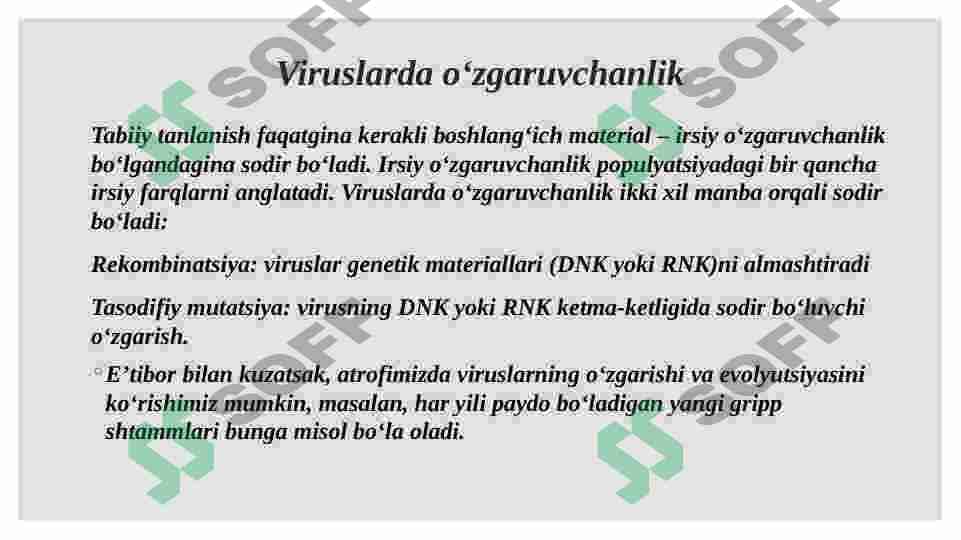 Viruslarning kelib chiqishi va ularning ahamiyati 4