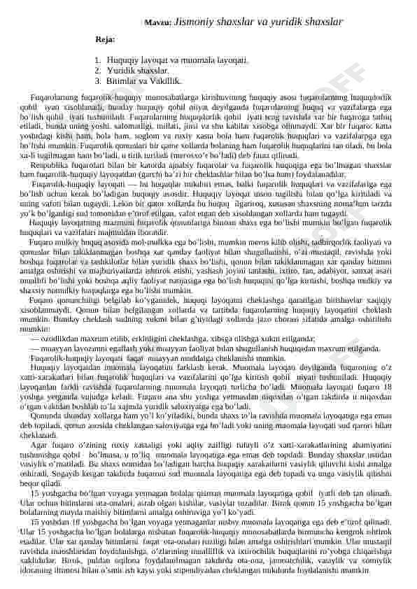 Fuqarolik huquqi 4