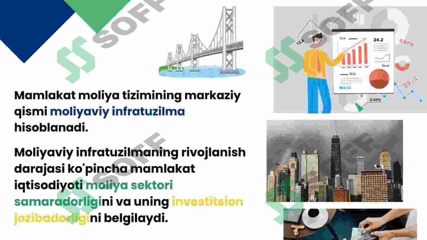 Moliyaviy infratuzilma va moliyaviy tashkilotlar 4