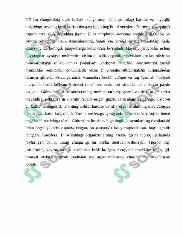 Inson va biosfera 4