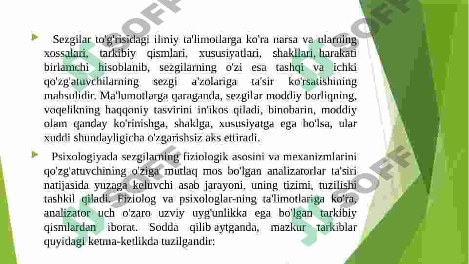 Sizgi haqida tushuncha va uning xususiyatlari 4