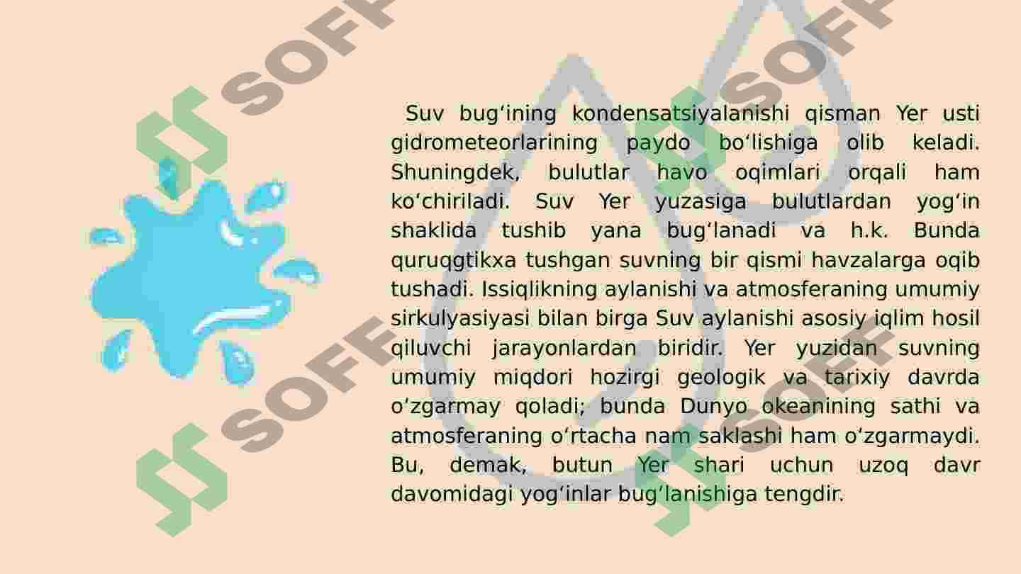Tabiatda suvning aylanishi 4