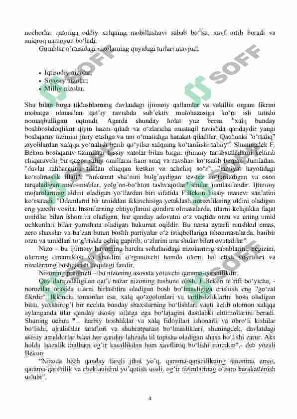 BOSHQARUV FAOLIYATIDA NIZOLAR VA ULARNI BARTARAF ETISH YO’LLARI 4