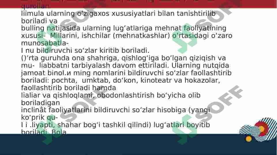 Oʻrta yosh guruhlarida nutq oʻstirish mashgʻulotlari nutq 4