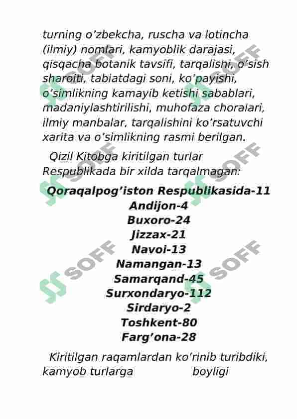 Qizil Kitob . Biologiya 4