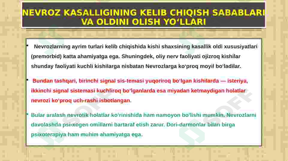NEVROZ KASALLIGINING KELIB CHIQISH SABABLARI VA OLDINI OLISH YO‘LLARI 4