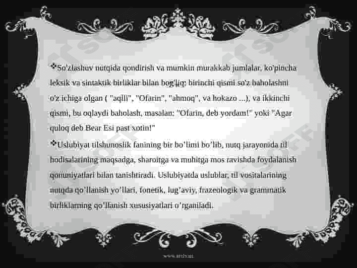So’zlashuv nutq uslubi 4