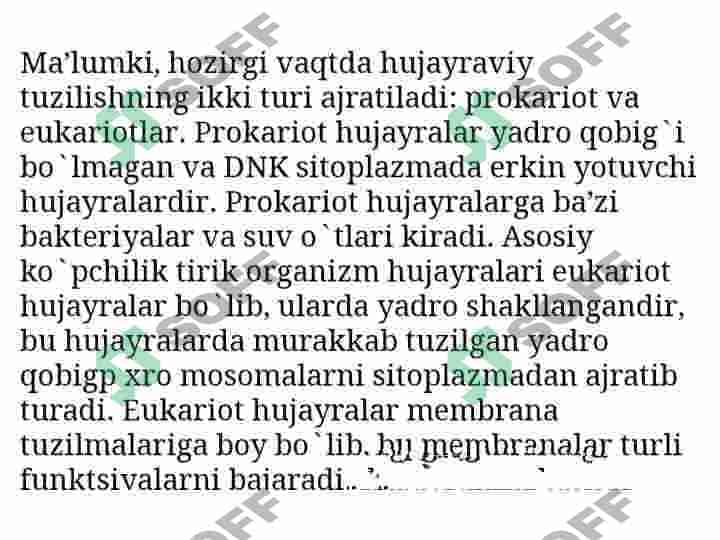 BIOLOGIK MEMBRANANING TUZULISHI 4
