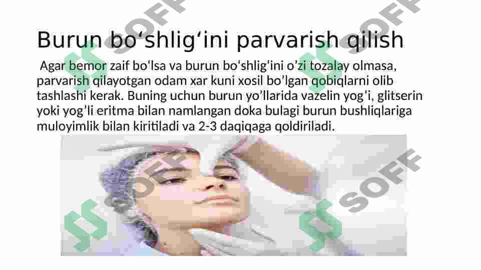 XIRURGIK BEMORLARNI PARVARISH QILISH ASOSLARI 4