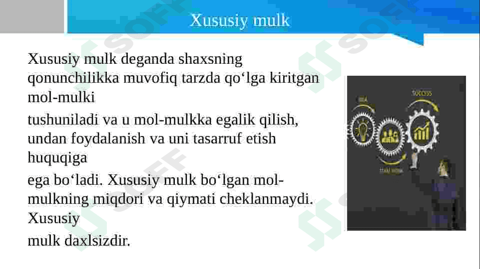 mulkiy va nomulkiy munosabatlar 4