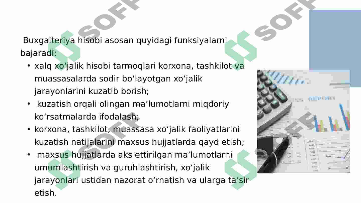 Buxgalteriya hisobining tamoyillari 4
