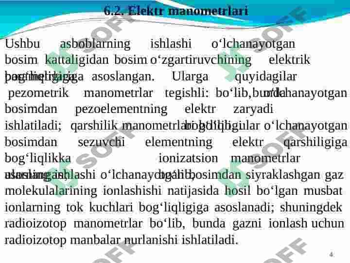 Zamonaviy bosim oʻlchash asboblari 4
