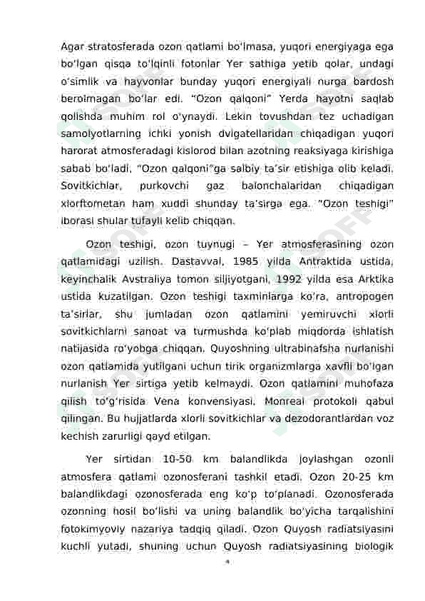 o'simliklarning inson va biosferadagi ahamiyati 4