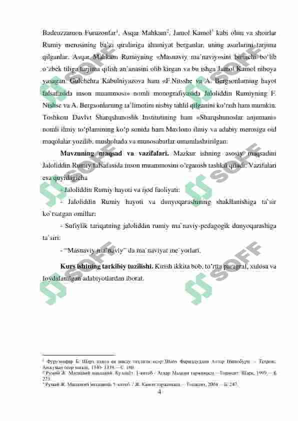 Jaloliddin Rumiy hayoti va ijod faoliyati 4