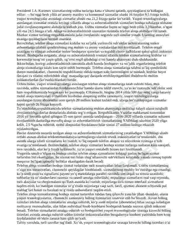 Billing tizimi haqida 4