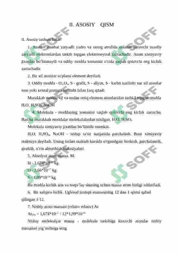 KIMYO FANI O'QITISH METODIKASI 4