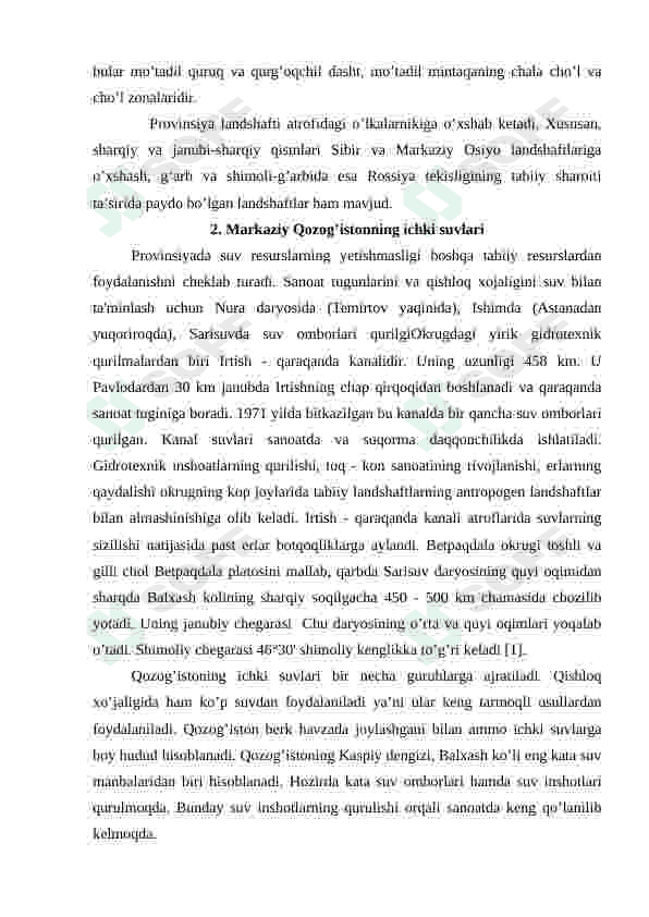 Markaziy Qozog'iston provinsiyasi 4