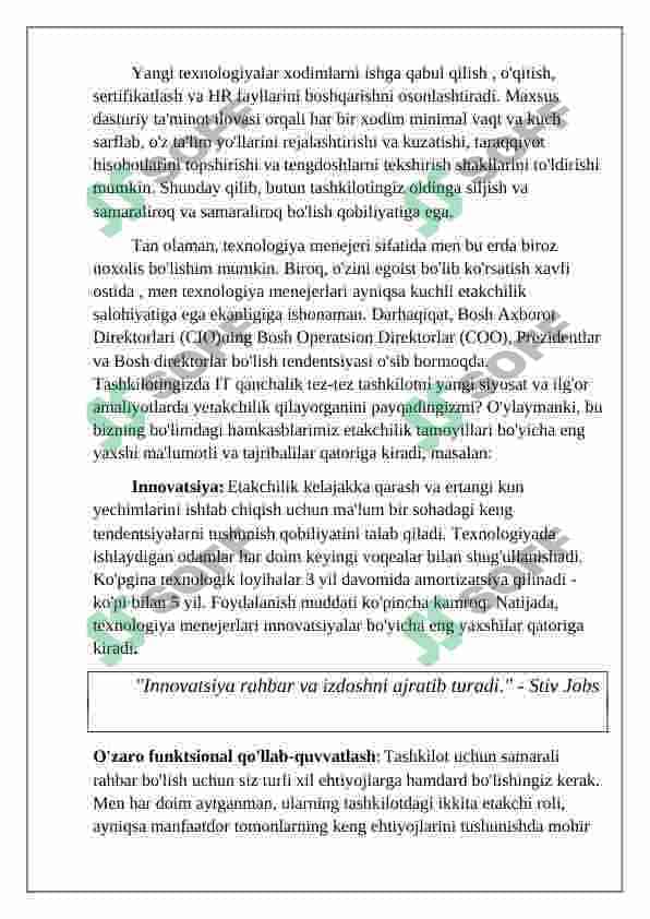 Yetakchilikni rivojlantirishda ta'sir etuvchi omillar 4