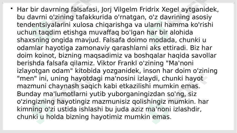 Borliq falsafasi 4