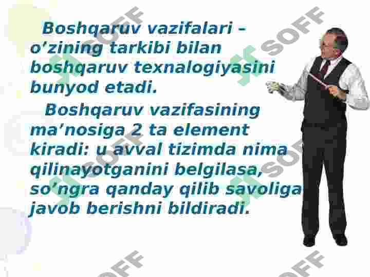Boshqaruv texnikasi va uning turlari 4
