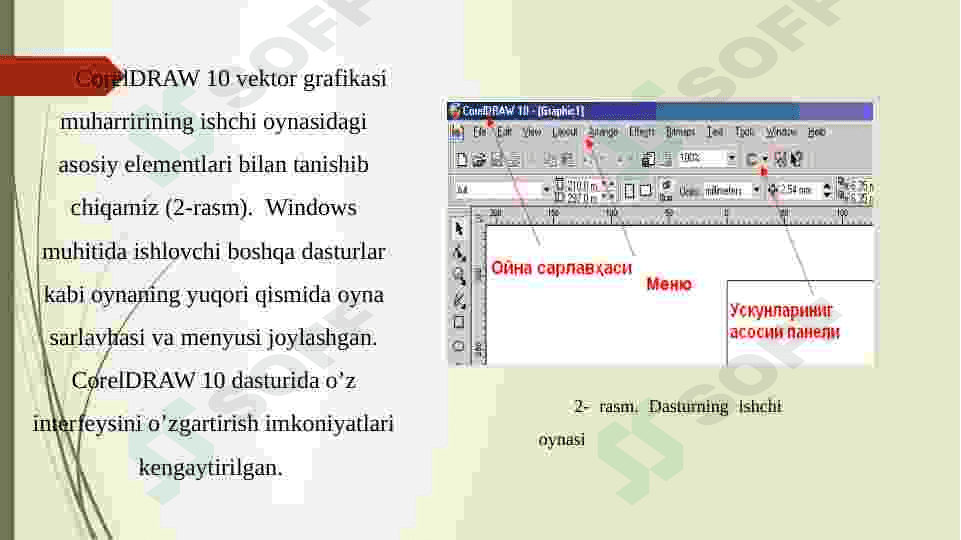 Corel Draw dasturi va uning imkoniyatlari 4