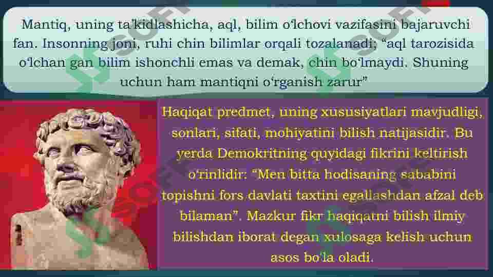 Mantiq, Haqiqat va Dialektik isbotlash 4