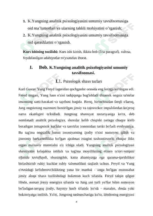 Analitik psixalogiyada shaxsning rivojlanishi 4