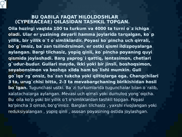 Hilolnamolar oilasi 5