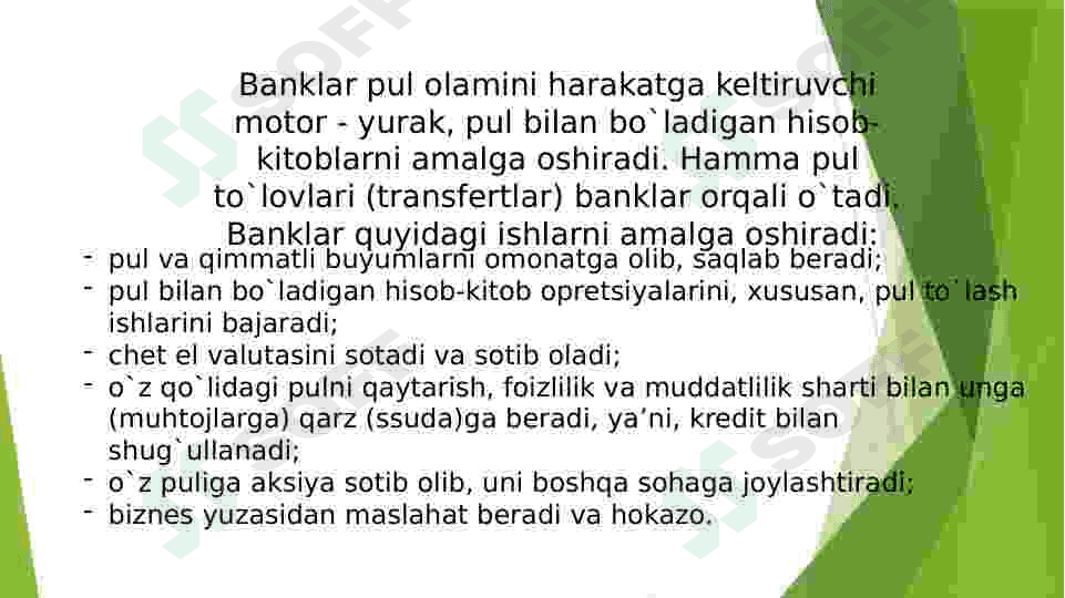 Pul kredit siyosati 5