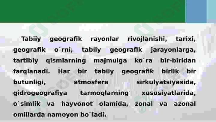 biogeografik rayonlashtirish 5