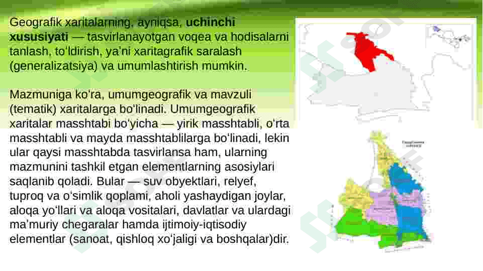 Kartalarning tasnifi 5