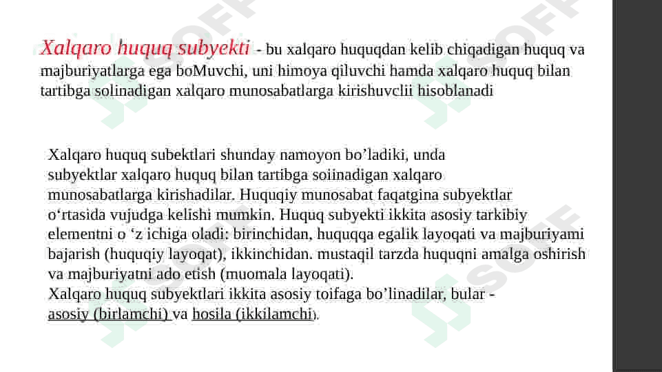 Zamonaviy xalqaro huquq subyektlari 5