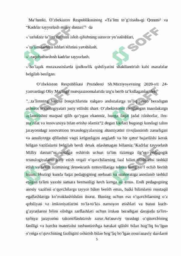 Tropokda tarqalgan oziq ovqat oʻsimliklari 5