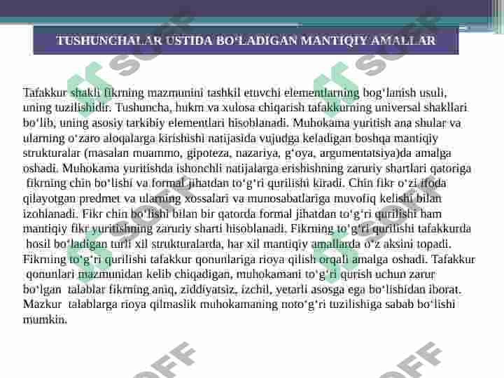 TASVIRLASH. KREATIV SHAXS TAVSIFI 5