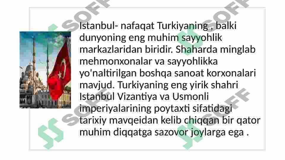 Turkiya turizimi dinamikasi 5
