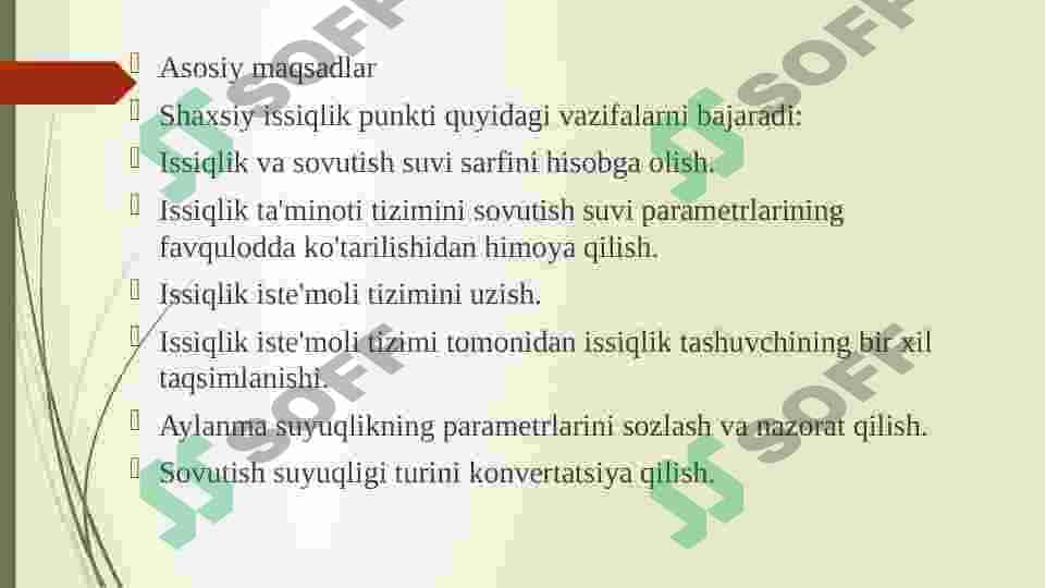 Mahalliy issiqlik punktlarida uskunalarni tanlash 5