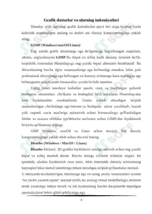 RP (rapid prototype – tezkor prototiplash) texnologiyasi 5