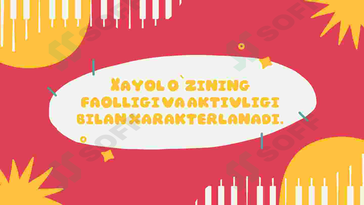 Xayol jarayonlari va xayol turlari 5