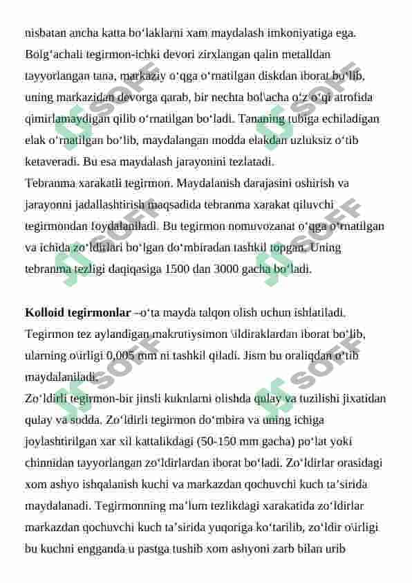 Texnalogik  jarayonlarda  qo’llaniladigan apparatlar turlari 5