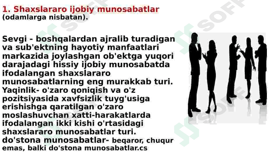 Kasbiy psixologiyada shaxslararo munosabatlar psixologiyasi 5