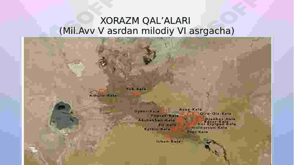 Xorazmning antik davr arxeologiyasi 5