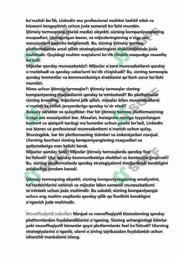 BIZNESDA SMM, MARKETING va BRANDING 5