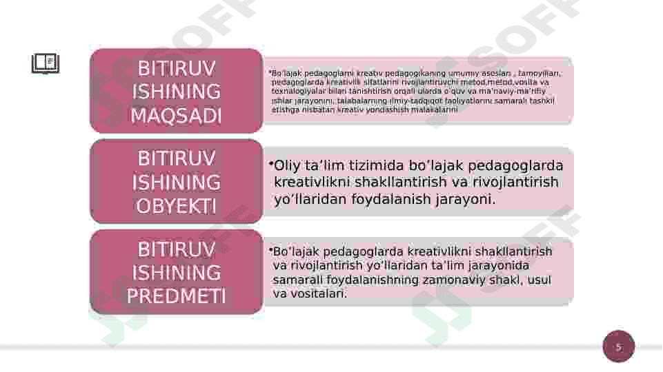 Kreativlik va kreativ pedagogika 5