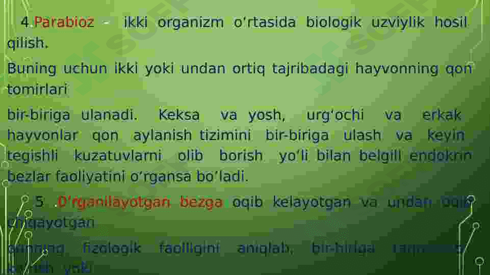 Endokrin fiziologiyasi 5