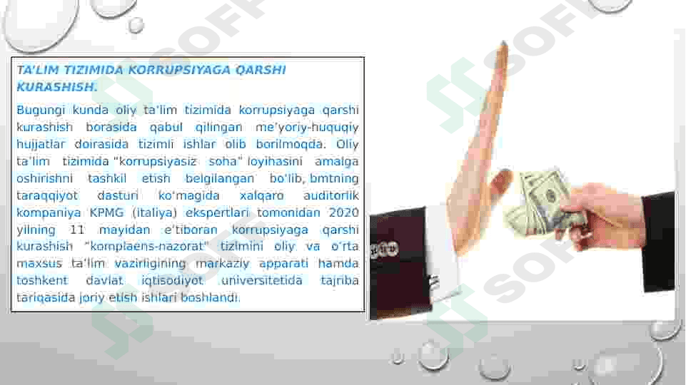 Korrupsiyaga qarshi birga kurashamiz. 5