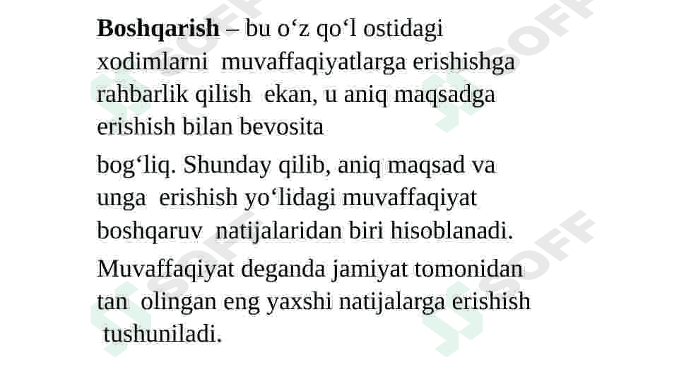 Qurilishda menejment fanining ahamiyati 5