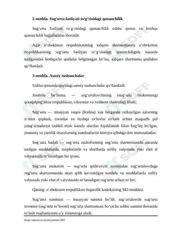 Shaxsiy sug'urtada tomonlarning huquq va majburiyatlari 5